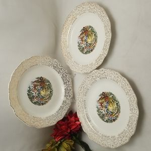 Sebring Chantilly George & Martha Washington Dinner Plates